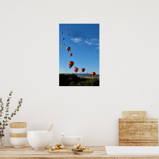 Treppe zum Himmel Poster (Küche)