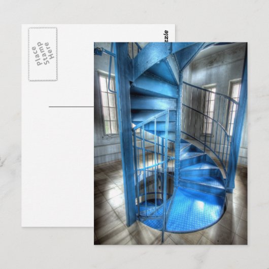 Treppe zum Himmel Postkarte (Vorne/Hinten)
