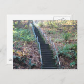 Treppe zum Himmel Postkarte (Vorne/Hinten)