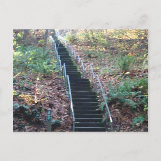 Treppe zum Himmel Postkarte (Vorderseite)