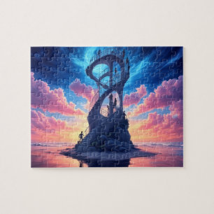 Treppe zum Himmel, Puzzle, 20x25 cm, 110 Teile Puzzle