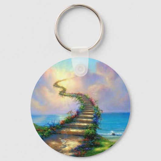 Treppe zum Himmel Schlüsselanhänger (Vorderseite)