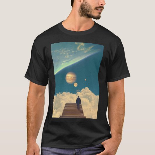 Treppe zum Himmel T-Shirt (Vorderseite)