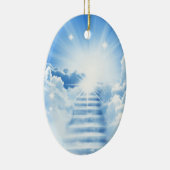 Treppe zum Himmel Verlust geliebt ein Weihnachten Keramik Ornament