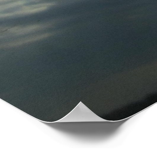 Treppe zum Himmelbett Poster (Ecke)