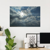 Treppe zum Himmelbett Poster (Heimbüro)