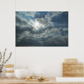 Treppe zum Himmelbett Poster (Küche)