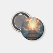 Treppe zum Himmelsmagnet Magnet (Vorderseite/Rückseite)