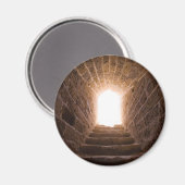 Treppe zum Himmelsmagnet Magnet (Vorderseite/Rückseite)