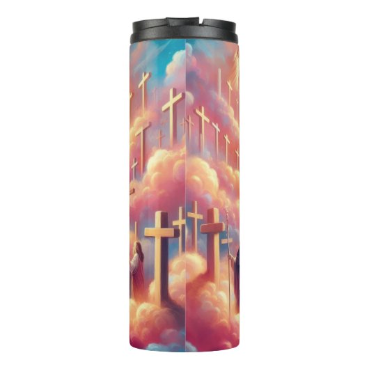 Treppe zum Himmlischen Aufstieg Thermosbecher (Rückseite)