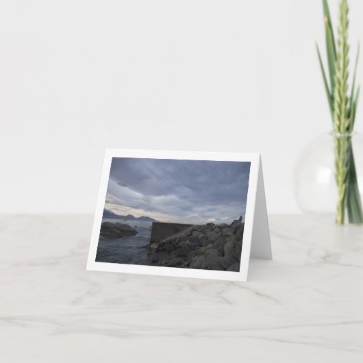 Treppe zum Meer Karte (Vorderseite)