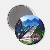 Treppe zum Paradies Magnet (Vorderseite/Rückseite)