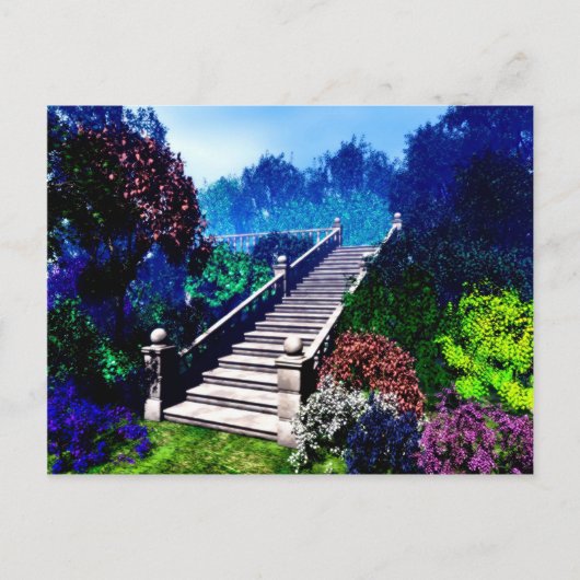 Treppe zum Paradies Postkarte (Vorderseite)