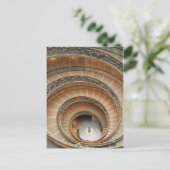 Treppe zum Vatikanischen Museum Postkarte (Stehend Vorderseite)