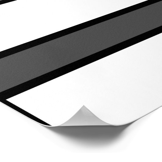 Treppe zur optischen Illusion Poster (Ecke)