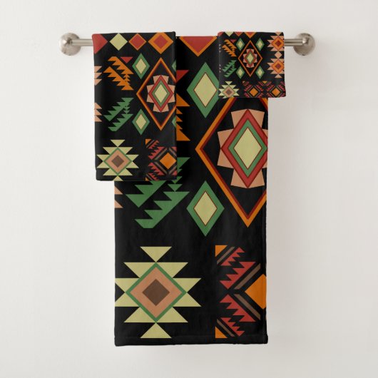 Treppe zur südwestlichen Kunstszene Badhandtuch Set (Insitu)