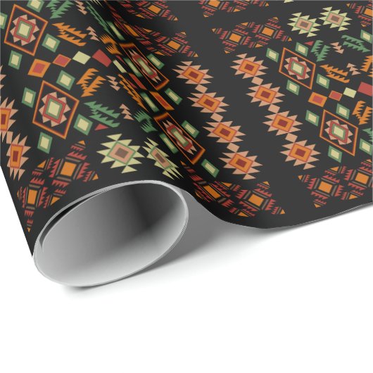 Treppe zur südwestlichen Kunstszene Geschenkpapier (Rolleneckpunkt)