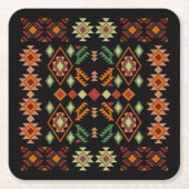 Treppe zur südwestlichen Kunstszene Rechteckiger Pappuntersetzer (Vorderseite)