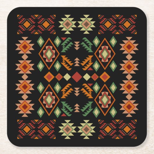 Treppe zur südwestlichen Kunstszene Rechteckiger Pappuntersetzer (Vorderseite)