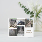 Treppen 2 postkarte (Stehend Vorderseite)