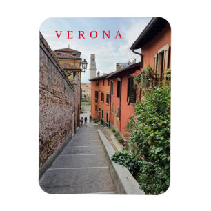 Treppen aus Verona-Marmor Kühlschrankmagnet Magnet