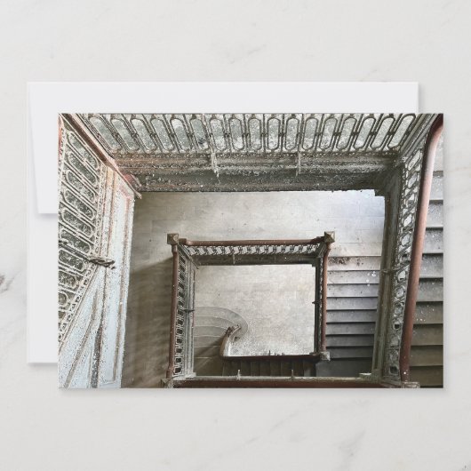 Treppen Flat Holiday Card Feiertagskarte (Vorderseite)