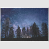 Treppen Forest Night Sky Decoupage Seidenpapier (Vorderseite)