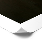 Treppen hinunter poster (Ecke)