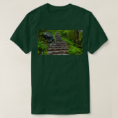 Treppen im Dschungel T-Shirt (Design vorne)