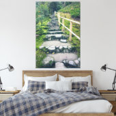 Treppen im Park Leinwanddruck (Insitu (Schlafzimmer))
