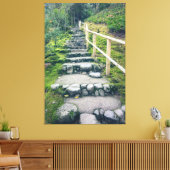 Treppen im Park Leinwanddruck (Insitu (Wohnzimmer))