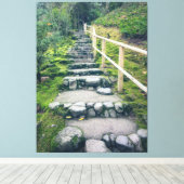Treppen im Park Leinwanddruck (Insitu (Holzboden))