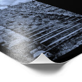 Treppen in Chichen Itza Fotodruck (Ecke)