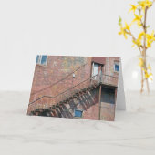 Treppen Karte (Gelbe Blume)