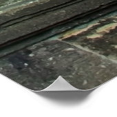 Treppen mit Stein Engel in der Kirche Loreto Prag Poster (Ecke)