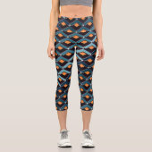 Treppen Muster Altona Capri Leggings (Vorderseite)