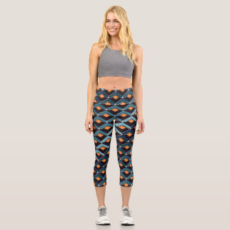 Treppen Muster Altona Capri Leggings