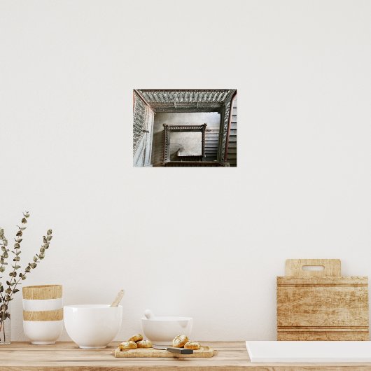 Treppen Poster (Küche)