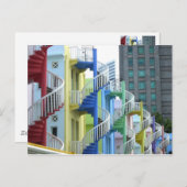 Treppen Postkarte (Vorne/Hinten)