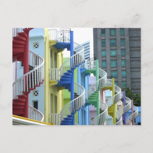 Treppen Postkarte (Vorderseite)