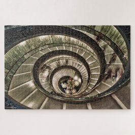 Treppen & Treppe Vatikanmuseum, Rom - Italien Puzzle