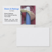 Treppen-u. Geländer-Visitenkarte Visitenkarte (Vorne/Hinten)