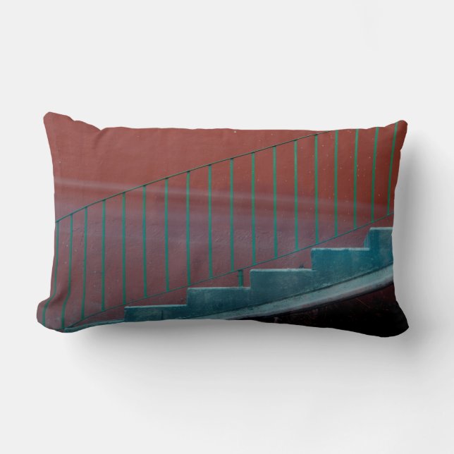 Treppen und Rennen Stillleben Lendenkissen (Vorderseite)
