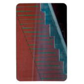 Treppen und Rennen Stillleben Magnet (Vertikal)