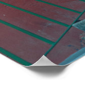 Treppen und Rennen Stillleben Poster (Ecke)