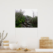 Treppen zu den Wolken, Appalachen-Pfad Poster (Küche)