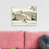 Treppen zur Gartenterrasse, Belvedere Palace, Vie Leinwanddruck (Insitu (Wohnzimmer))
