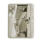 Treppen zur Gartenterrasse, Belvedere Palace, Vie Magnet (Vertikal)