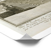 Treppen zur Gartenterrasse, Belvedere Palace, Vie Poster (Ecke)