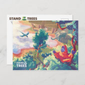 Treppenauflage Postkarte (Vorne/Hinten)